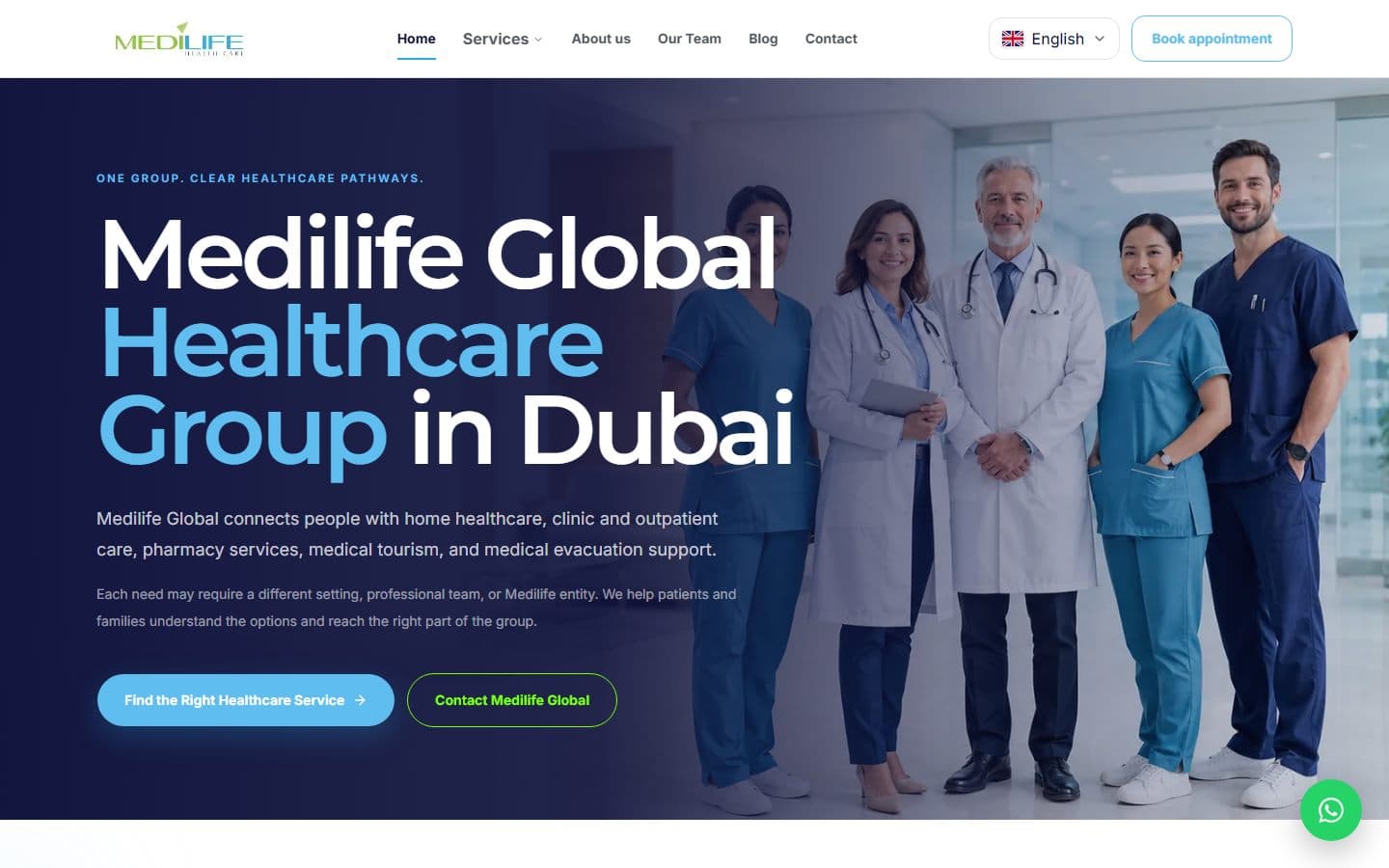 Medilife Global Healthcare screenshot